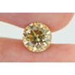 Round Diamond Fancy Champagne VS2 1.72 Carat
