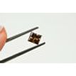 Fancy Brown Color Princess Diamond 0.70 Carat SI1