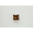Fancy Brown Color Princess Diamond 0.70 Carat SI1