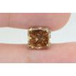 Radiant Cut Diamond Fancy Brown Color 3.11 Carat VS2
