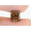 Fancy Brown Radiant Cut Diamond 2.13 Carat SI1