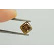 Radiant Diamond Fancy Brown Color I1 Certified 1.34 Carat