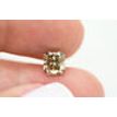 Loose Radiant Diamond Natural Fancy Champagne 2.01 Carat SI1