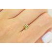Radiant Cut Shape Diamond Fancy Brownish Yellow Loose 0.48 Carat GIA Certificate