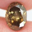 Loose Fancy Brown Oval Shape Diamond 1.32 Carat I1