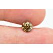 Loose Brown Diamond Round Shaped Fancy Color 1.01 Carat SI2 Certified Natural
