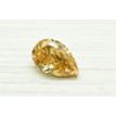 Pear Shape Diamond Fancy Orangy Brown Color 1.00 Carat GIA Certificate