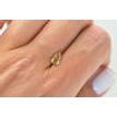 Pear Shape Diamond Fancy Orangy Brown Color 1.00 Carat GIA Certificate