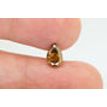 Pear Shape Diamond Fancy Brown Color VS2 1.08 Carat