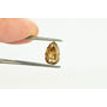 Pear Shape Diamond Fancy Champagne 1.23 Carat SI2
