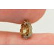 Pear Shape Diamond Fancy Champagne 1.23 Carat SI2