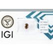 Fancy Brown Oval Cut Diamond IGI Certified 1.26 Carat VS1