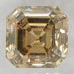 Emerald Cut Diamond Fancy Brown Color 1.01 Carat SI1 IGI Certificate