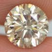 Round Cut Diamond Natural Champagne Color 1.20 Carat VS2