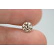 Round Cut Diamond Natural Champagne Color 1.20 Carat VS2