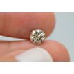 Round Cut Diamond Natural Champagne Color 1.20 Carat VS2