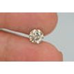 Round Cut Diamond Natural Champagne Color 1.20 Carat VS2