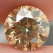 Round Diamond Fancy Brown VS2 1.28 Carat 