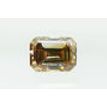 Emerald Cut Diamond Fancy Brown 1.16 Carat VVS1