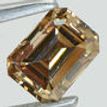 Emerald Cut Diamond Fancy Brown 1.16 Carat VVS1
