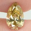 Pear Shape Diamond Fancy Brown Color 1.07 Carat VS2