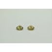 Round Diamond Pair Champagne Loose SI1 1.07 TCW