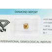 Cushion Cut Diamond Fancy Brown Color IGI Certified 1.00 Carat SI1