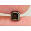 Loose Asscher Diamond Fancy Brown 1.10 Carat SI1
