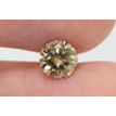 Loose Round Diamond Fancy Champagne 0.90 Carat VS2