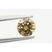Loose Round Diamond Fancy Champagne 0.90 Carat VS2