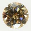 Loose Round Diamond Fancy Champagne 0.90 Carat VS2
