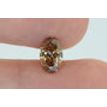 Oval Cut Diamond Fancy Brown Color 1.30 Carat VVS2