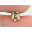 Emerald Cut Diamond Fancy Brown Color 1.08 Carat SI1 GIA Certificate