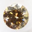 Round Cut Diamond Natural Fancy Brown 1.09 Carat SI2 IGI Certificate