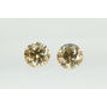 Round Diamond Pair Fancy Champagne VS1 0.91 TCW