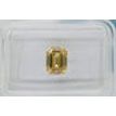 Brown Emerald Cut Diamond Natural 1.22 Carat SI1 IGI Certificate