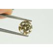 Round Cut Diamond Fancy Champagne 1.30 Carat VS2 Certified