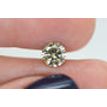 Round Cut Diamond Fancy Champagne 1.30 Carat VS2 Certified