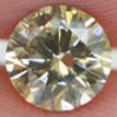Round Cut Diamond Fancy Champagne 1.30 Carat VS2 Certified