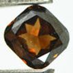 Loose Cushion Diamond Fancy Brown Color SI1 0.92 Carat