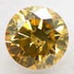 Round Cut Diamond Natural Fancy Brown 1.06 Carat I1 IGI Certificate