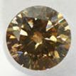 Round Diamond Fancy Brown 1.14 Carat I1 IGI Certificate