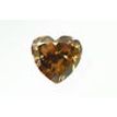 Heart Diamond Natural Fancy Brown 0.97 Carat SI1