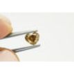 Heart Diamond Fancy Brown Color 0.97 Carat VS2