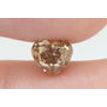 Heart Diamond Fancy Brown Color 0.97 Carat VS2