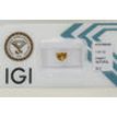 Heart Diamond Natural Fancy Yellowish Brown 1.01 Carat SI2 IGI Certificate