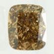 Cushion Cut Diamond Fancy Brown 1.08 Carat VS1