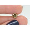 Round Cut Diamond Fancy Orangy Brown 1.58 Carat VVS2