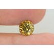 Round Diamond Fancy Orangy Brown Color SI1 1.70 Carat