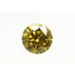 Round Diamond Fancy Orangy Brown Color SI1 1.70 Carat